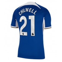 Chelsea Ben Chilwell #21 Domáci futbalový dres 2023-24 Krátky Rukáv